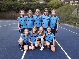 Year 6 Netball Win Against Frensham Heights