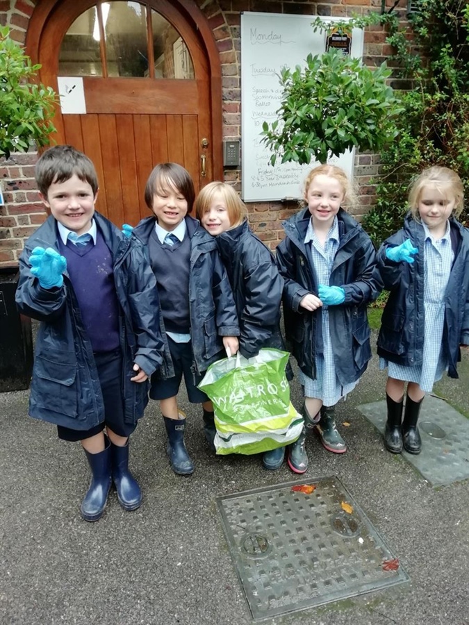 Year 2 Litter Picking