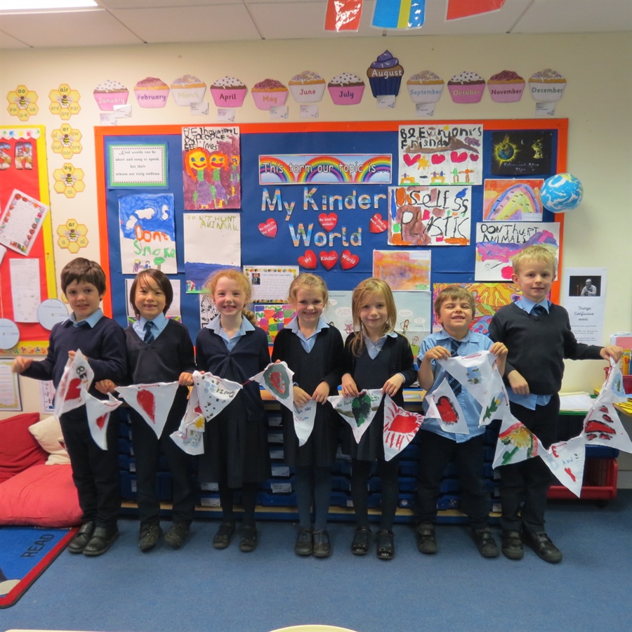 Year 2 Spread Kindness on World Kindness Day