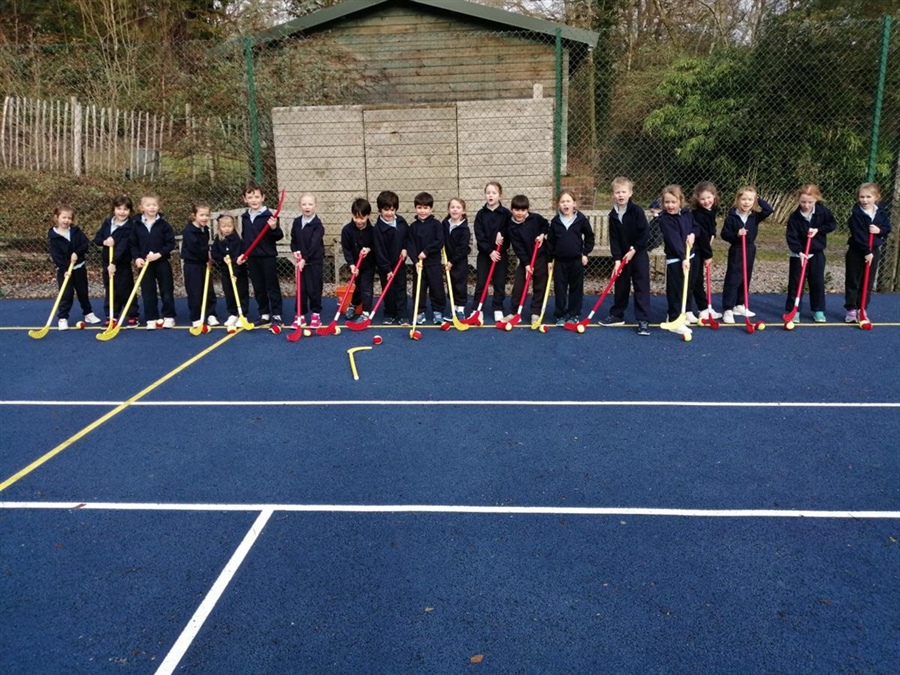 Year 1 and 2 First Hockey Lesson