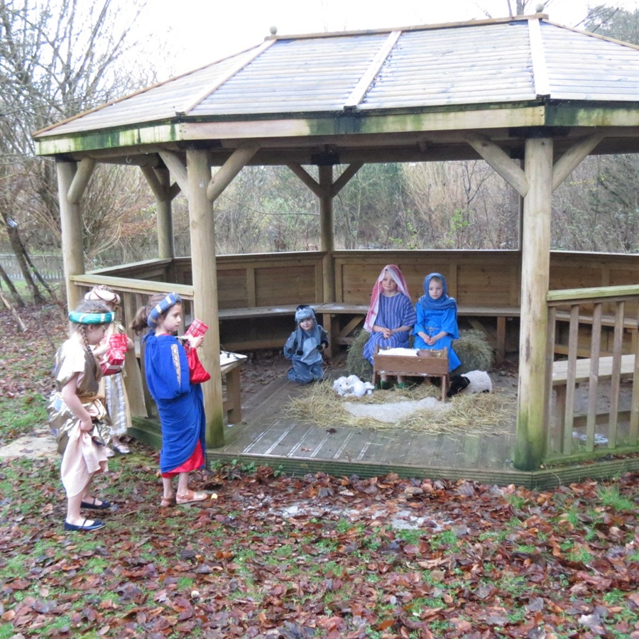 Filming for the Pre-Prep Nativity