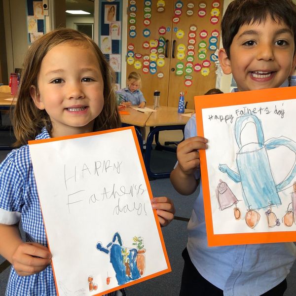 Happy Father's Day from Reception
