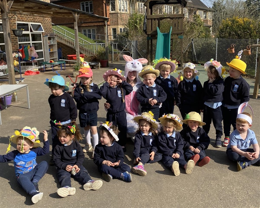 Nursery Easter Bonnet Parade