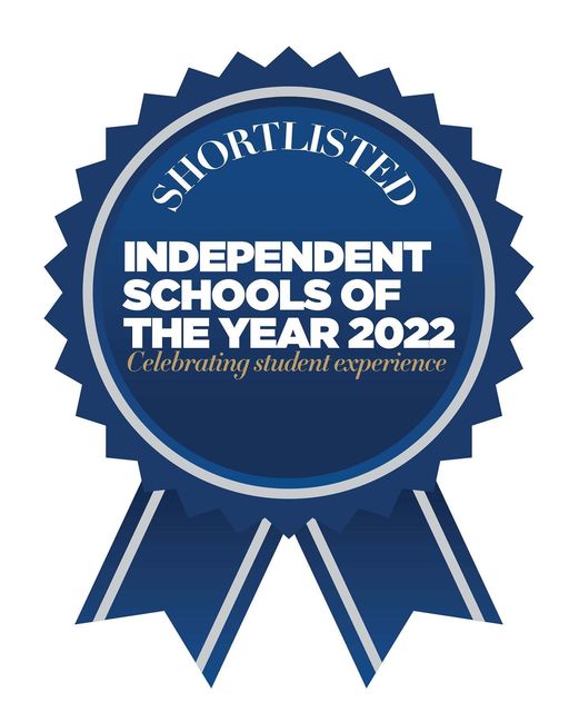 Shortlisted for Prep School of the Year at the Independent School of the Year Awards
