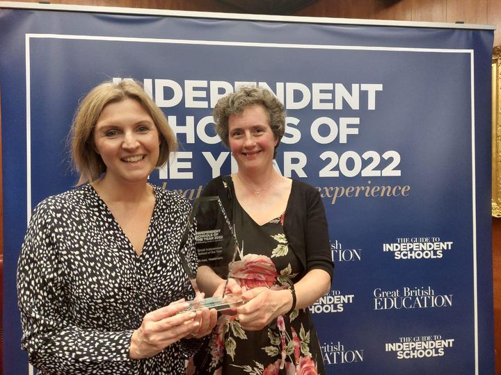 St Ives Wins Small Independent School of the Year!