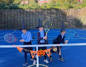 Tennis is Getting into the Halloween Spirit