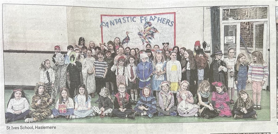 St Ives Pupils Enjoy World Book Day