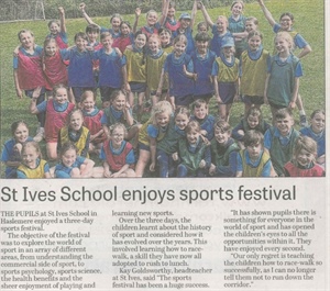 St Ives Enjoys Sports Festival