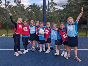 U8s Netball Match