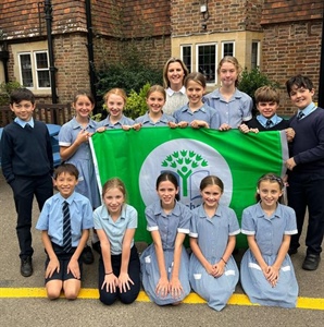 Eco Schools Green Flag with Distinction