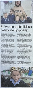St Ives School Celebrates Epiphany in French Tradition