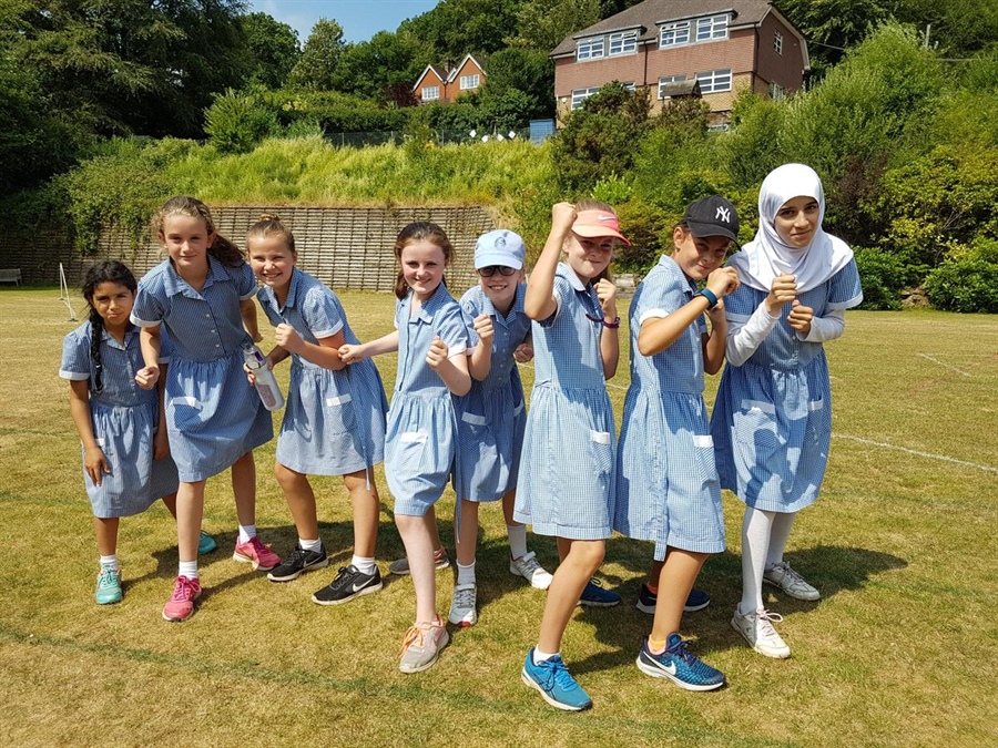 Year 6 Leavers vs Teachers rounders match