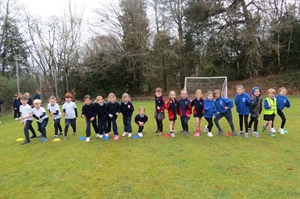 Under 7s Cross Country Competition at St Ives